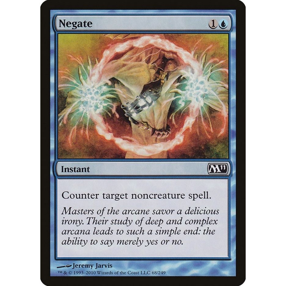 Image for Negate (68) (M11) - Magic: The Gathering