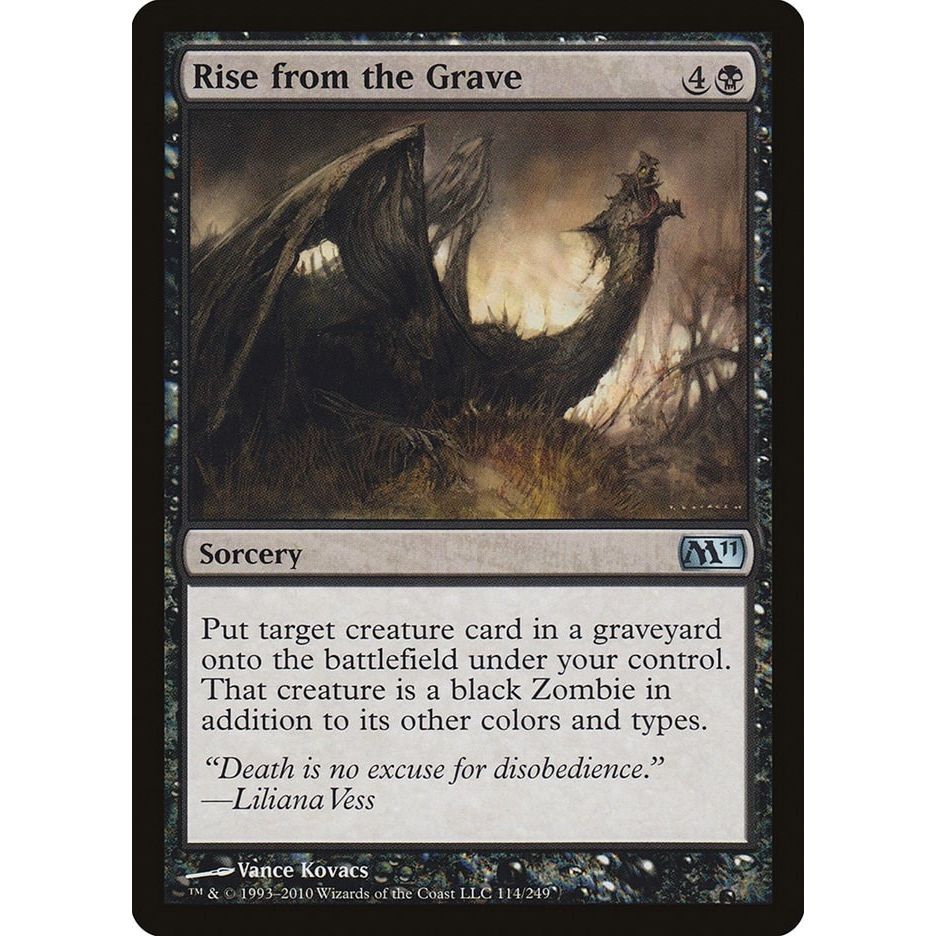 Image for Rise from the Grave (114) (M11) - Magic: The Gathering