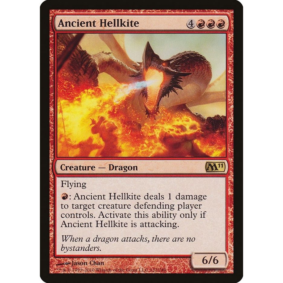 Image for Ancient Hellkite (122) (M11) - Magic: The Gathering