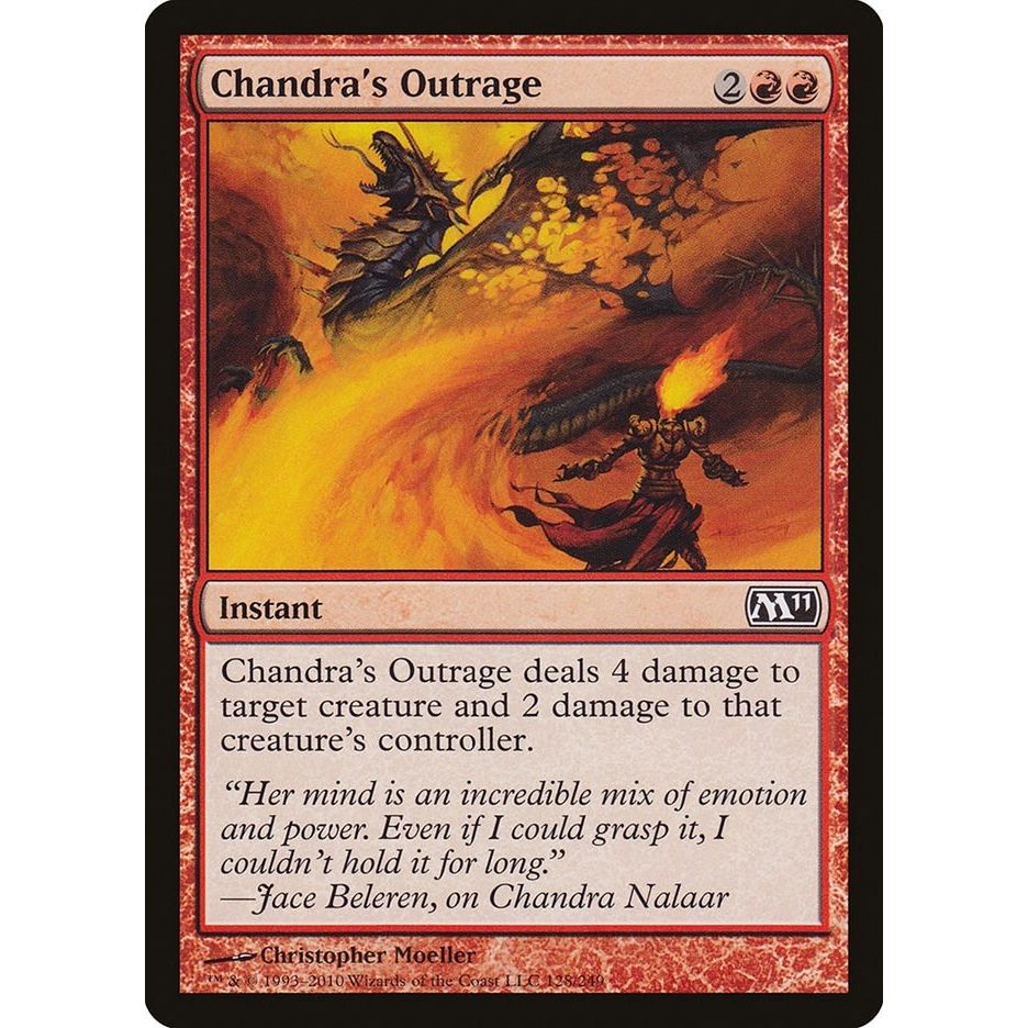 Image for Chandra's Outrage (128) (M11) - Magic: The Gathering