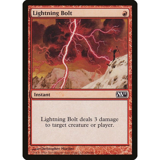 Image for Lightning Bolt (149) (M11) - Magic: The Gathering