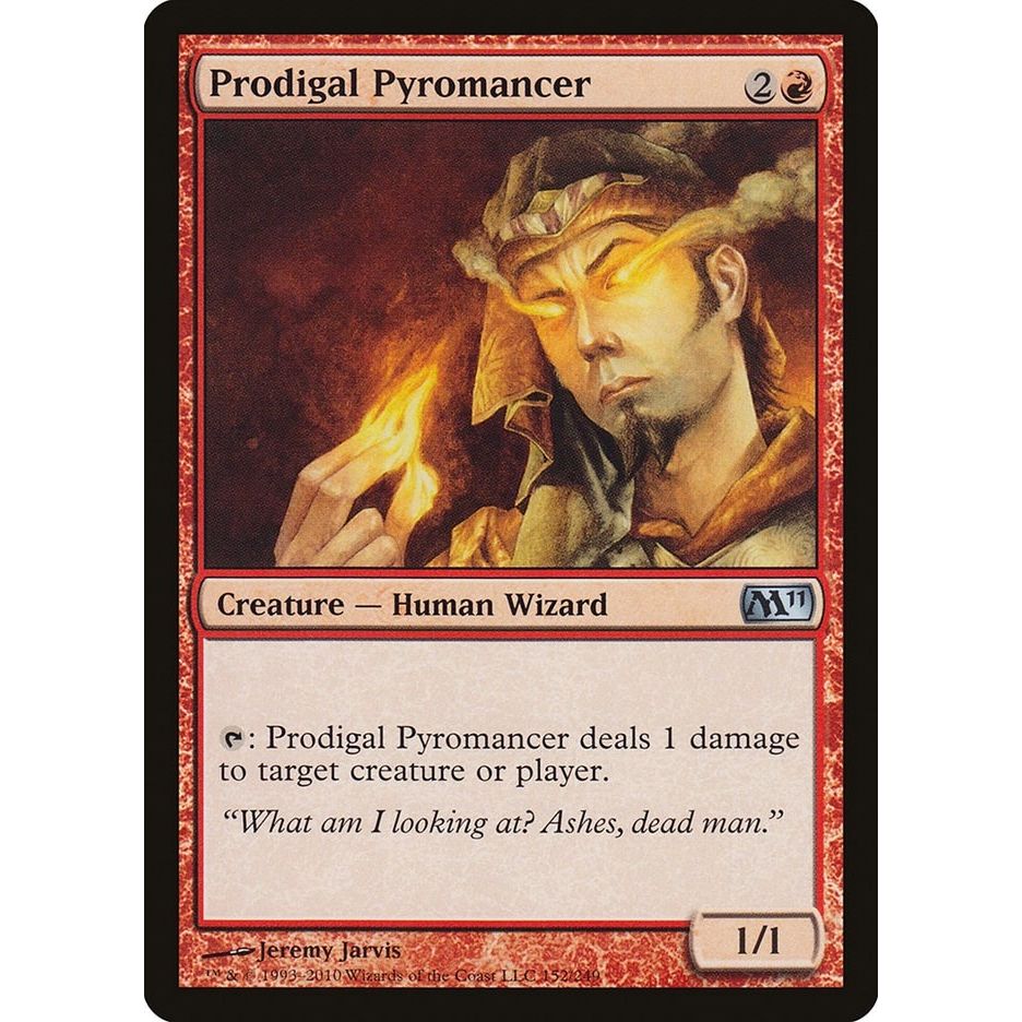 Image for Prodigal Pyromancer (152) (M11) - Magic: The Gathering