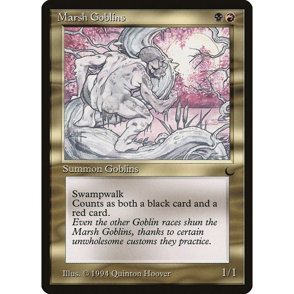 Image for Marsh Goblins (DRK) - Magic: The Gathering