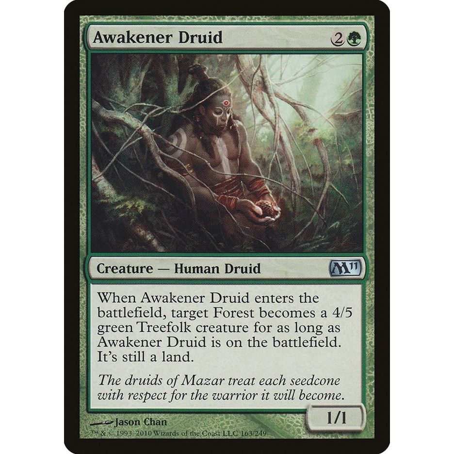 Image for Awakener Druid (163) (M11) - Magic: The Gathering