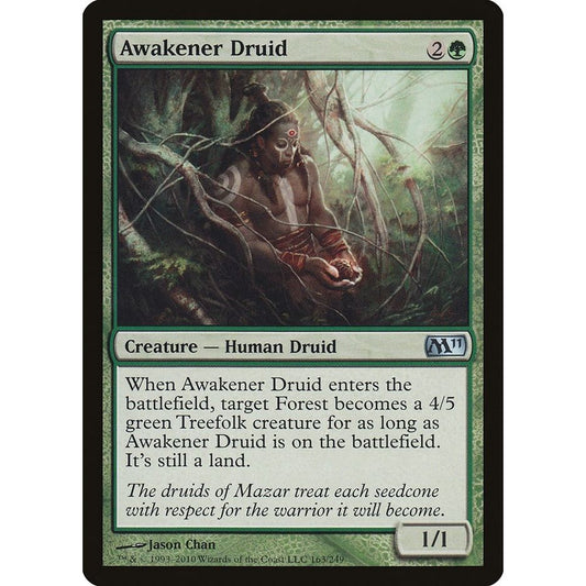 Image for Awakener Druid (163) (M11) - Magic: The Gathering