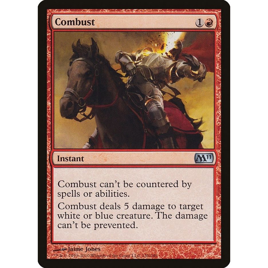Image for Combust (130) (M11) - Magic: The Gathering