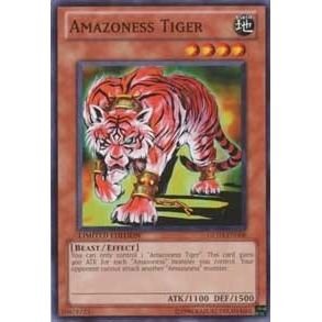Image for Amazoness Tiger (GLD3-EN008) (GLD3) - YuGiOh