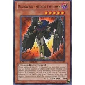 Image for Blackwing - Sirocco the Dawn (GLD3-EN023) (GLD3) - YuGiOh