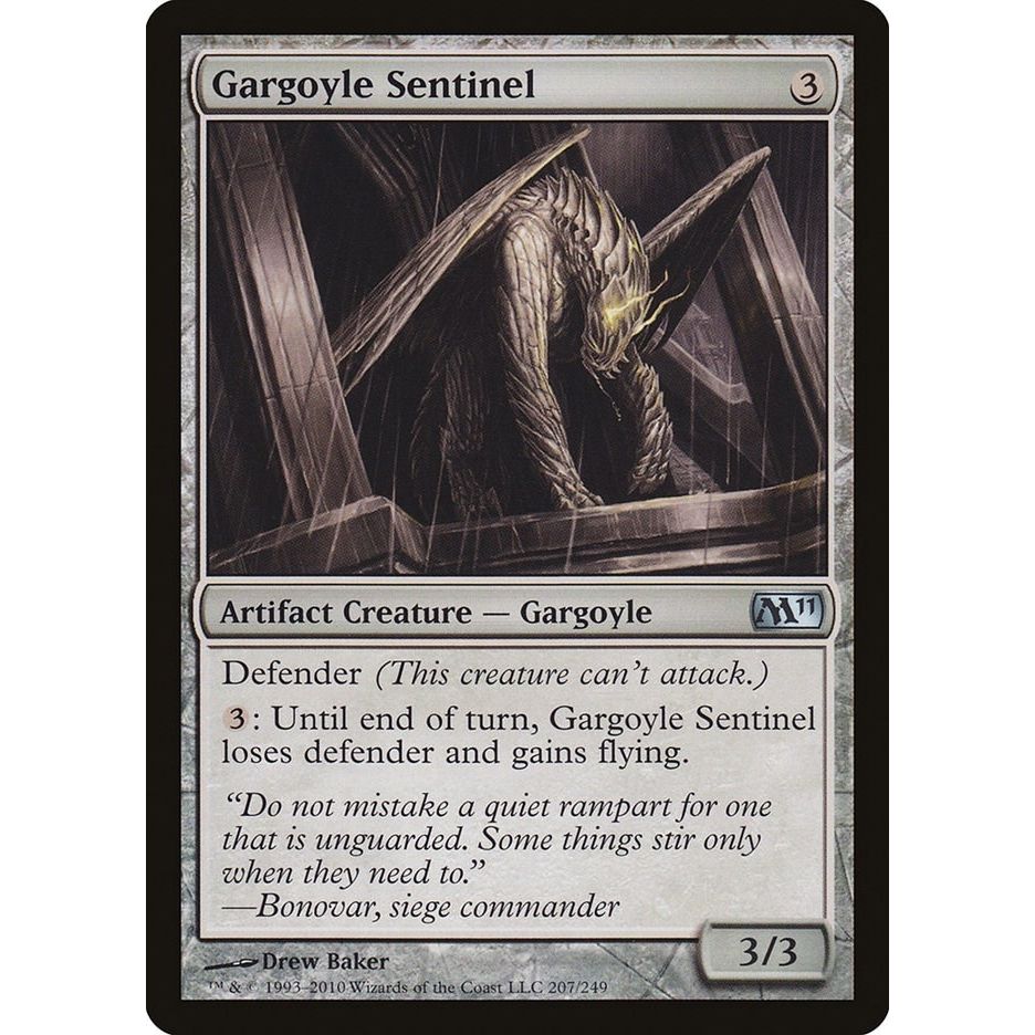 Image for Gargoyle Sentinel (207) (M11) - Magic: The Gathering