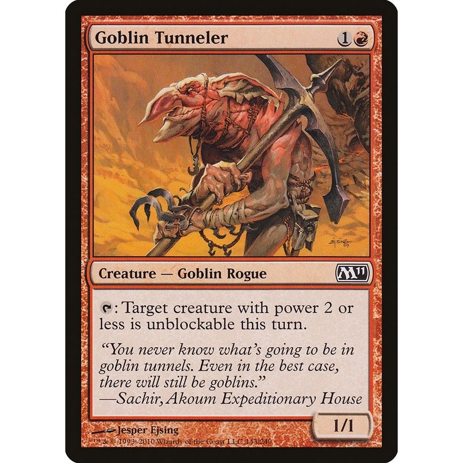 Image for Goblin Tunneler (143) (M11) - Magic: The Gathering