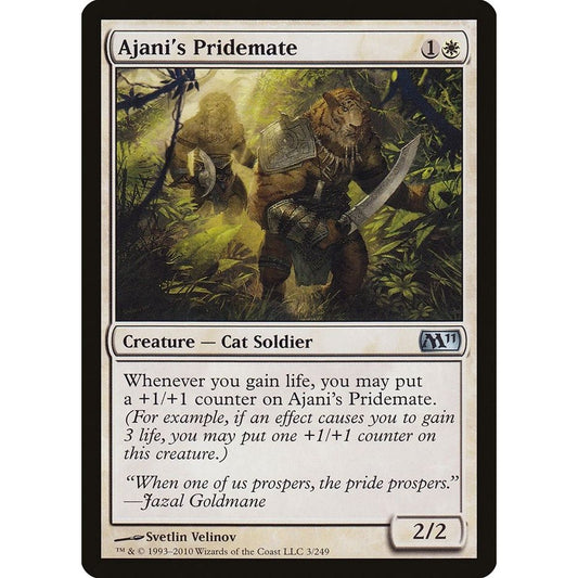 Image for Ajani's Pridemate (3) (M11) - Magic: The Gathering