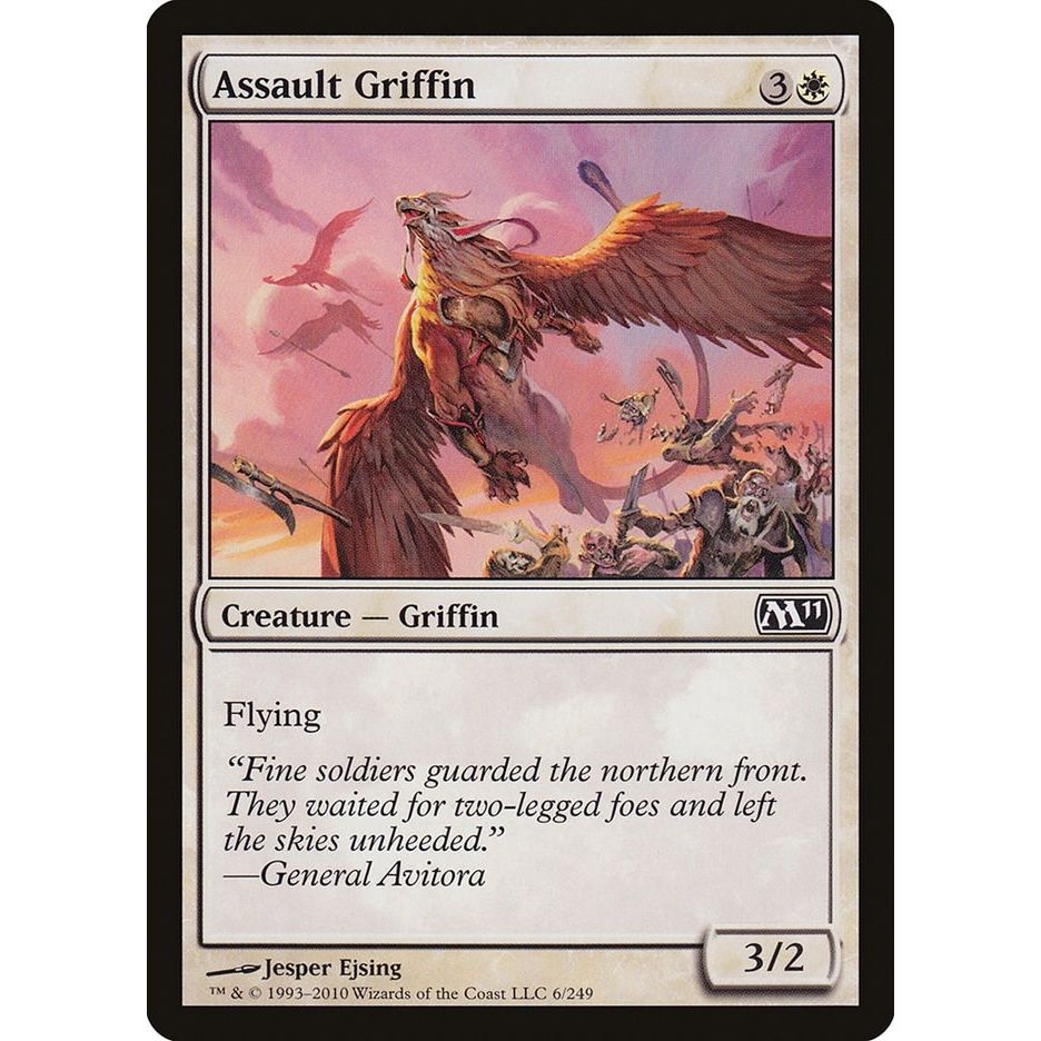 Image for Assault Griffin (6) (M11) - Magic: The Gathering