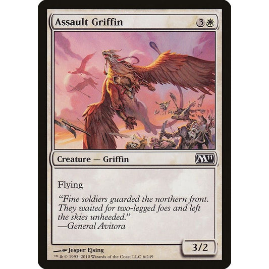 Image for Assault Griffin (6) (M11) - Magic: The Gathering