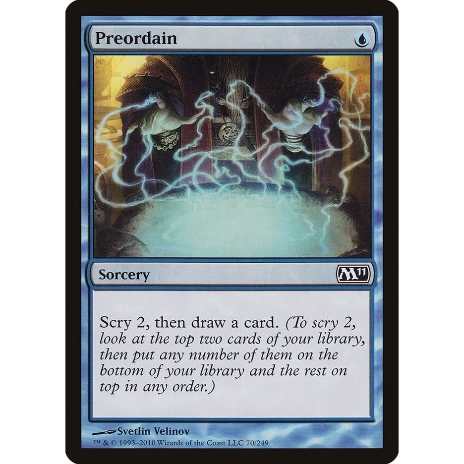 Image for Preordain (70) (M11) - Magic: The Gathering