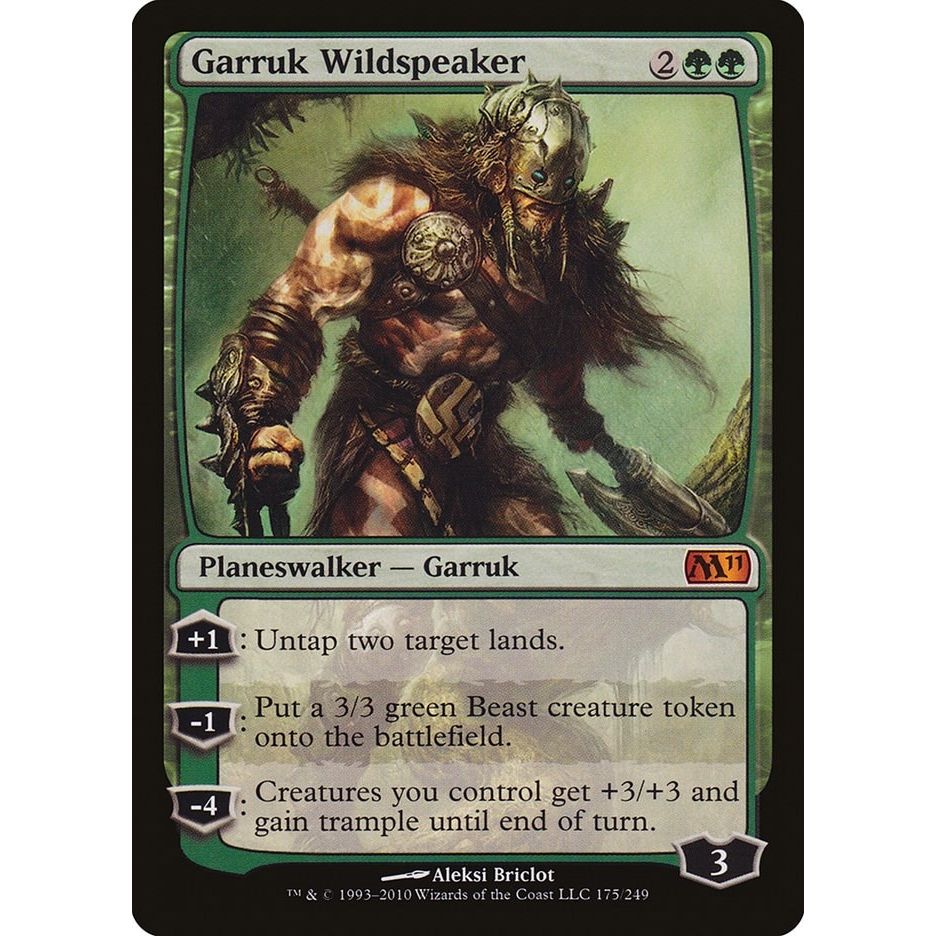 Image for Garruk Wildspeaker (175) (M11) - Magic: The Gathering