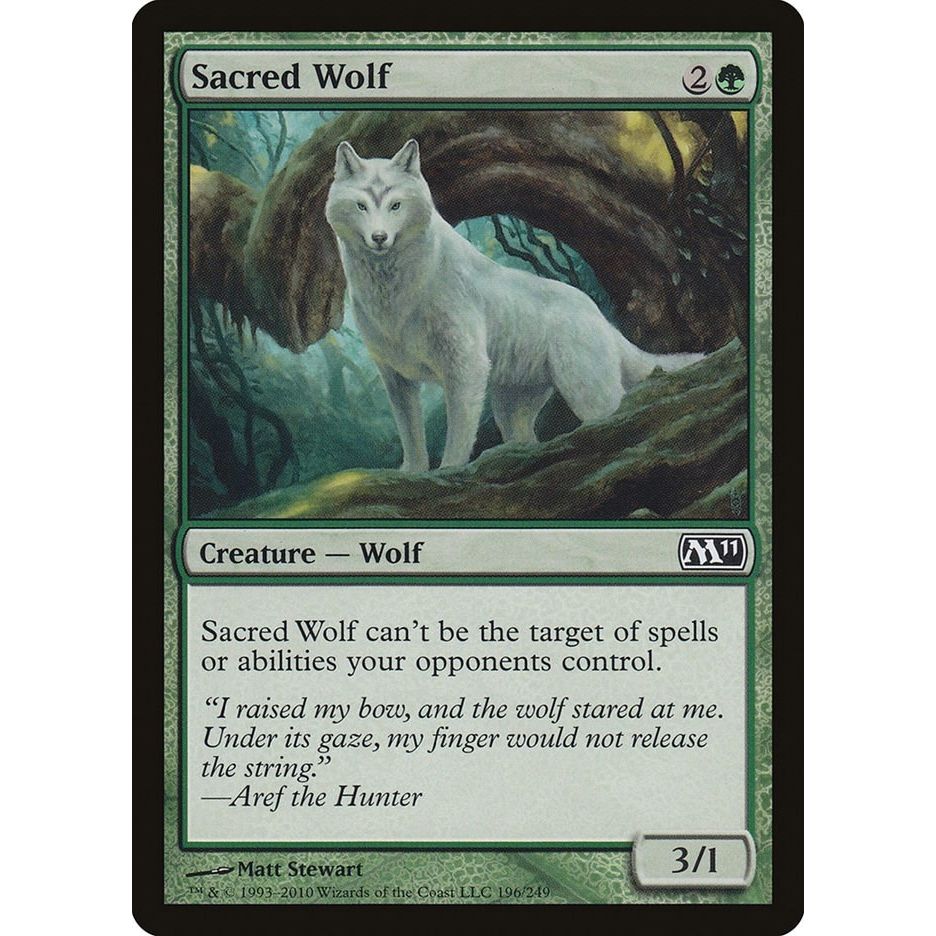 Image for Sacred Wolf (196) (M11) - Magic: The Gathering