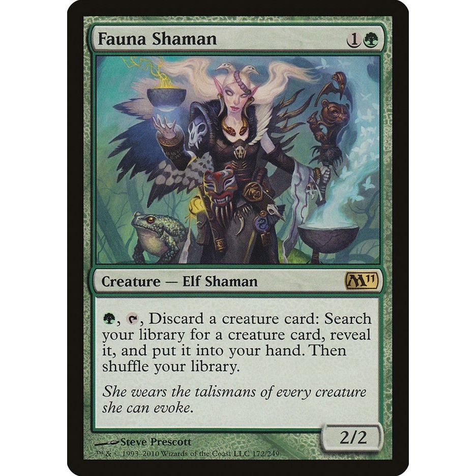 Image for Fauna Shaman (172) (M11) - Magic: The Gathering