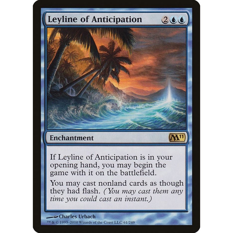 Image for Leyline of Anticipation (61) (M11) - Magic: The Gathering