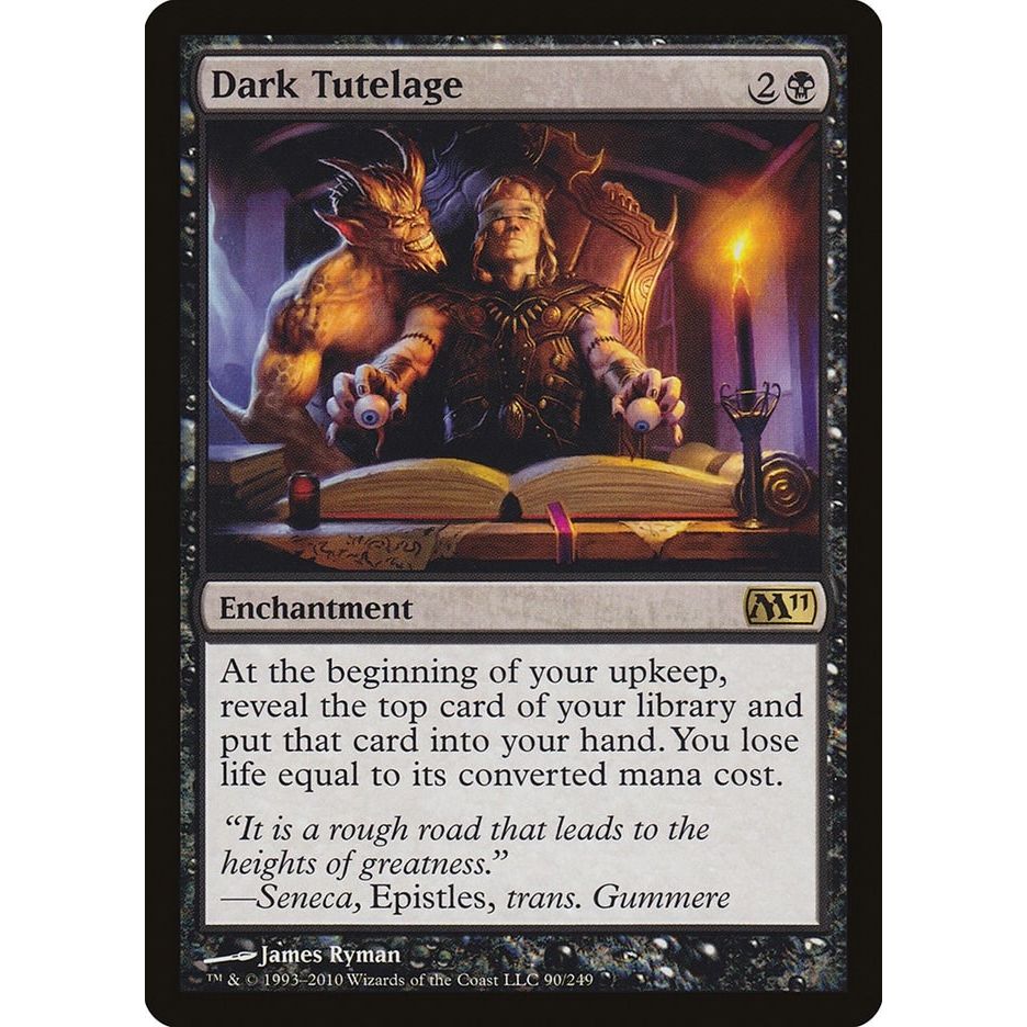 Image for Dark Tutelage (90) (M11) - Magic: The Gathering
