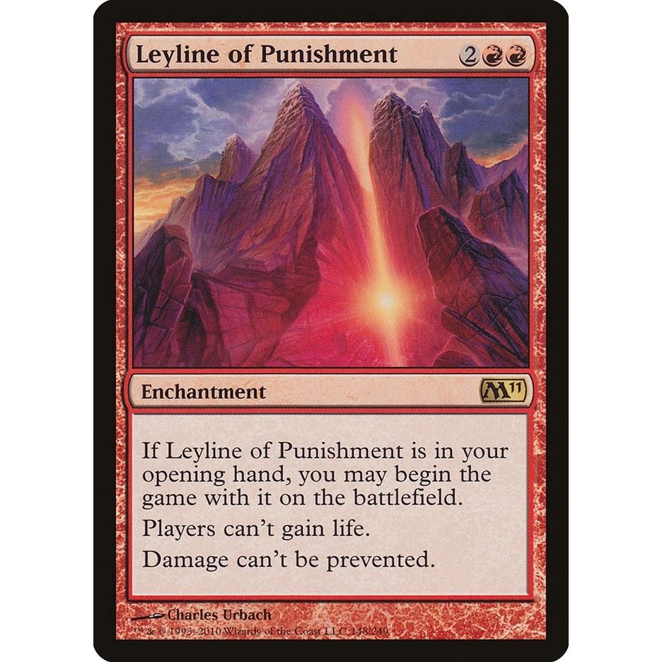 Image for Leyline of Punishment (148) (M11) - Magic: The Gathering