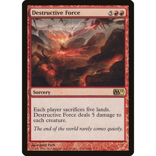 Image for Destructive Force (133) (M11) - Magic: The Gathering