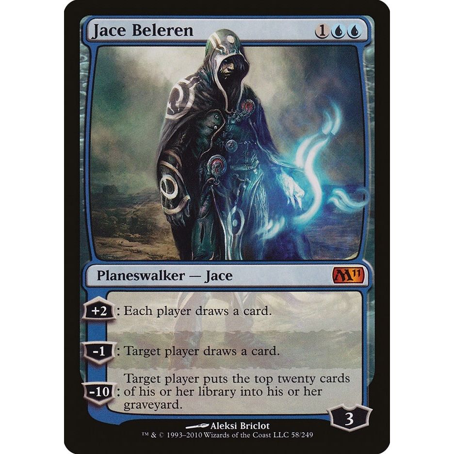 Image for Jace Beleren (58) (M11) - Magic: The Gathering