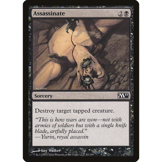 Image for Assassinate (81) (M11) - Magic: The Gathering