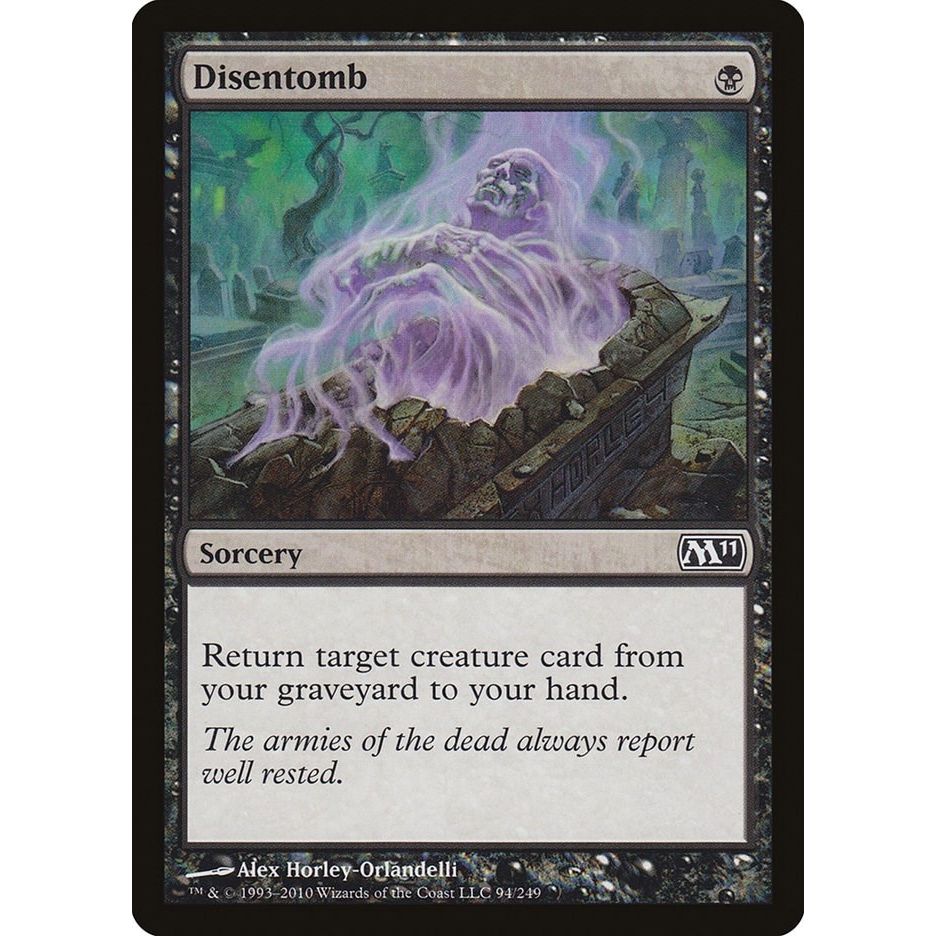 Image for Disentomb (94) (M11) - Magic: The Gathering