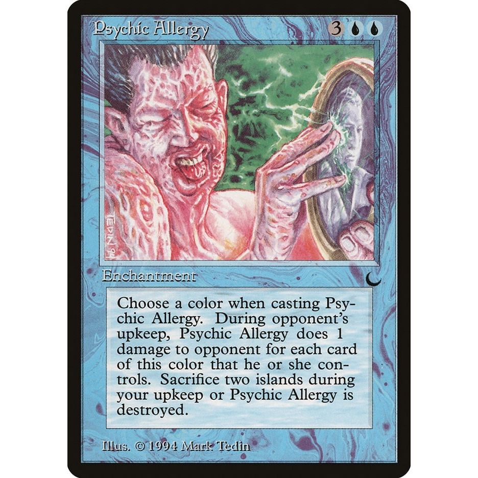 Image for Psychic Allergy (DRK) - Magic: The Gathering