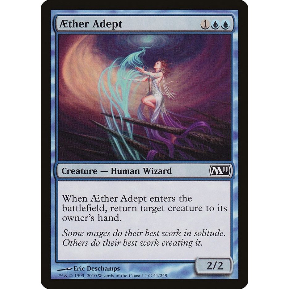 Image for Aether Adept (41) (M11) - Magic: The Gathering