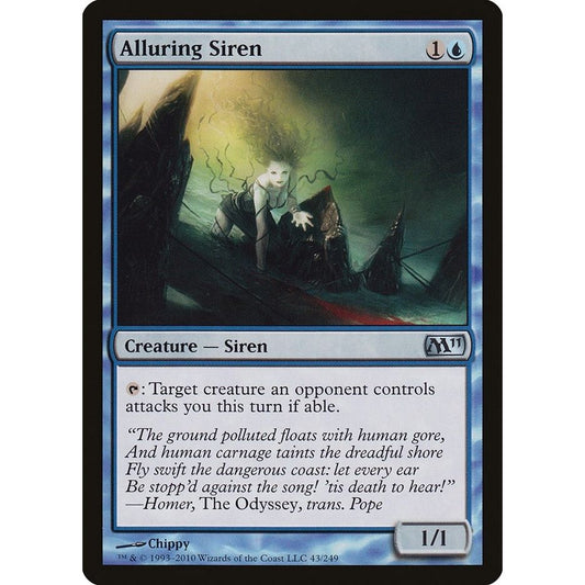 Image for Alluring Siren (43) (M11) - Magic: The Gathering