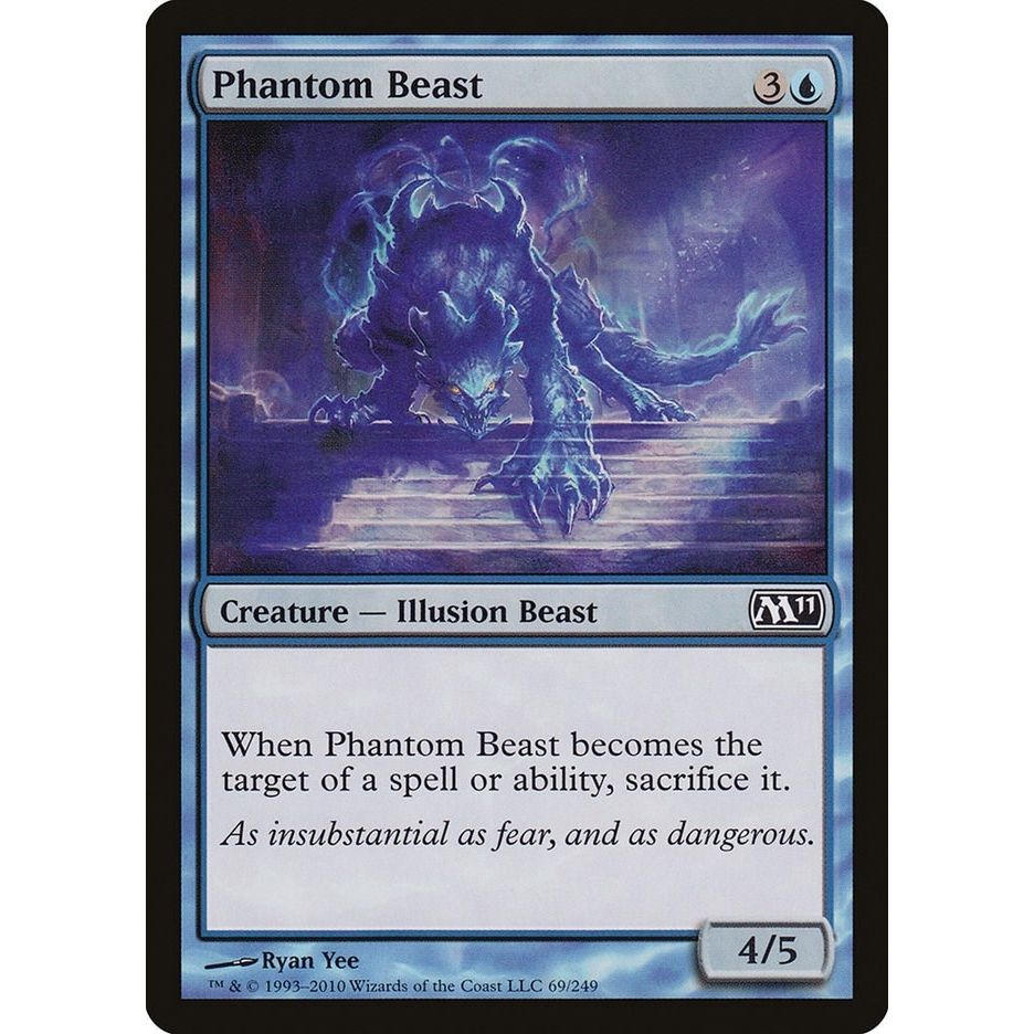 Image for Phantom Beast (69) (M11) - Magic: The Gathering