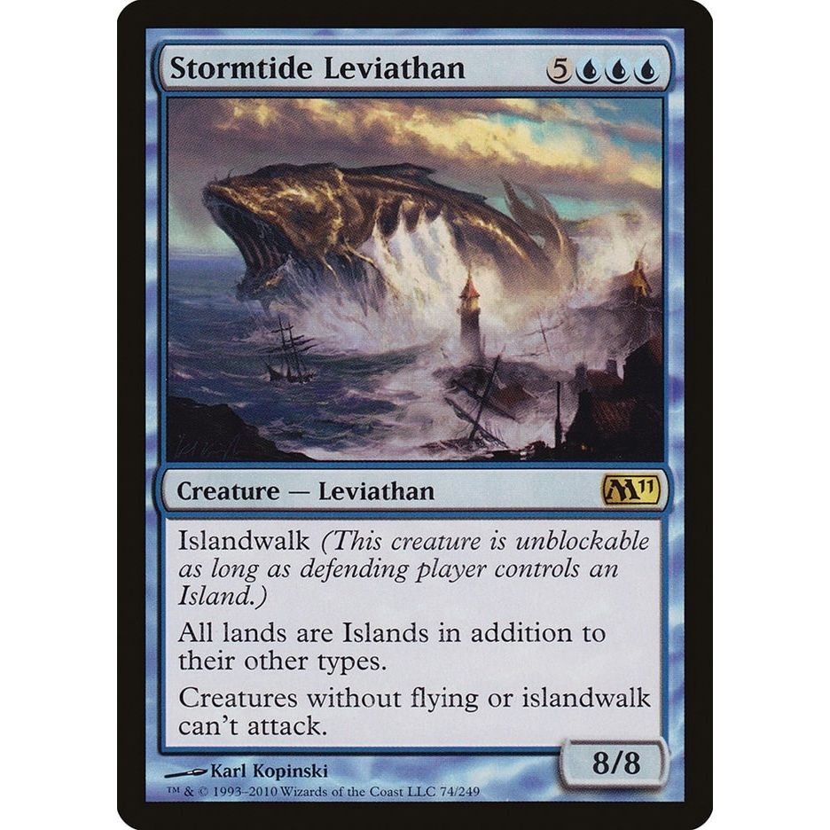 Image for Stormtide Leviathan (74) (M11) - Magic: The Gathering