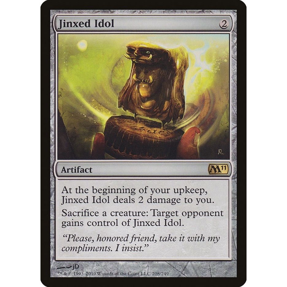 Image for Jinxed Idol (208) (M11) - Magic: The Gathering