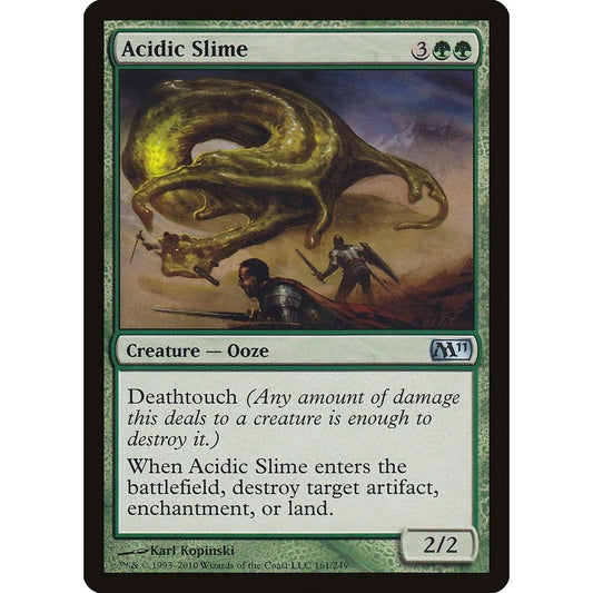 Image for Acidic Slime (161) (M11) - Magic: The Gathering