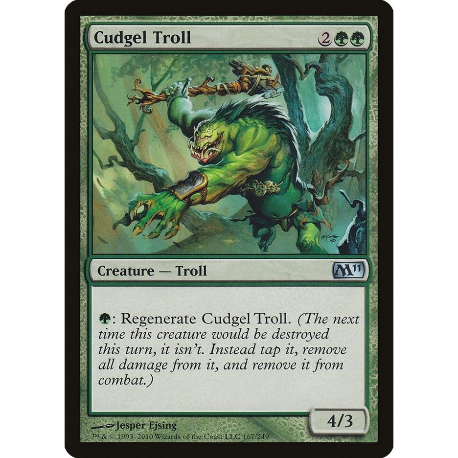 Image for Cudgel Troll (167) (M11) - Magic: The Gathering