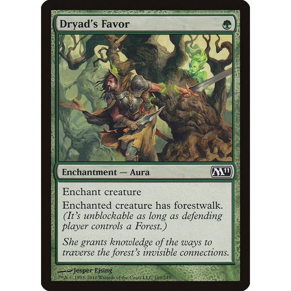 Image for Dryad's Favor (169) (M11) - Magic: The Gathering
