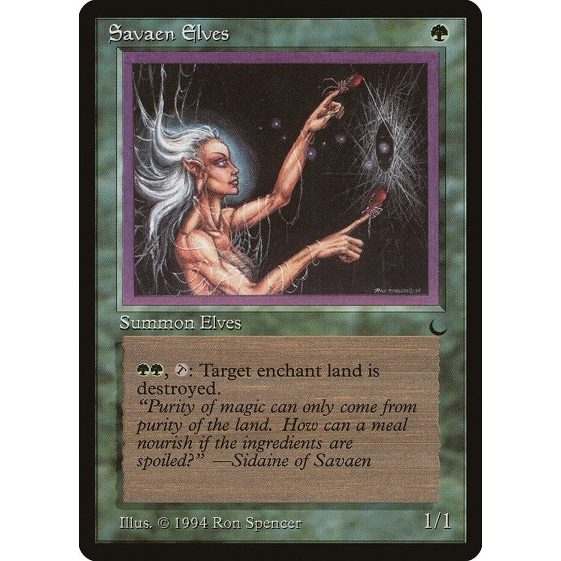 Image for Savaen Elves (DRK) - Magic: The Gathering