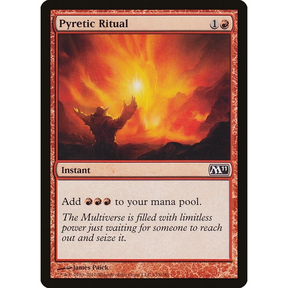 Image for Pyretic Ritual (153) (M11) - Magic: The Gathering