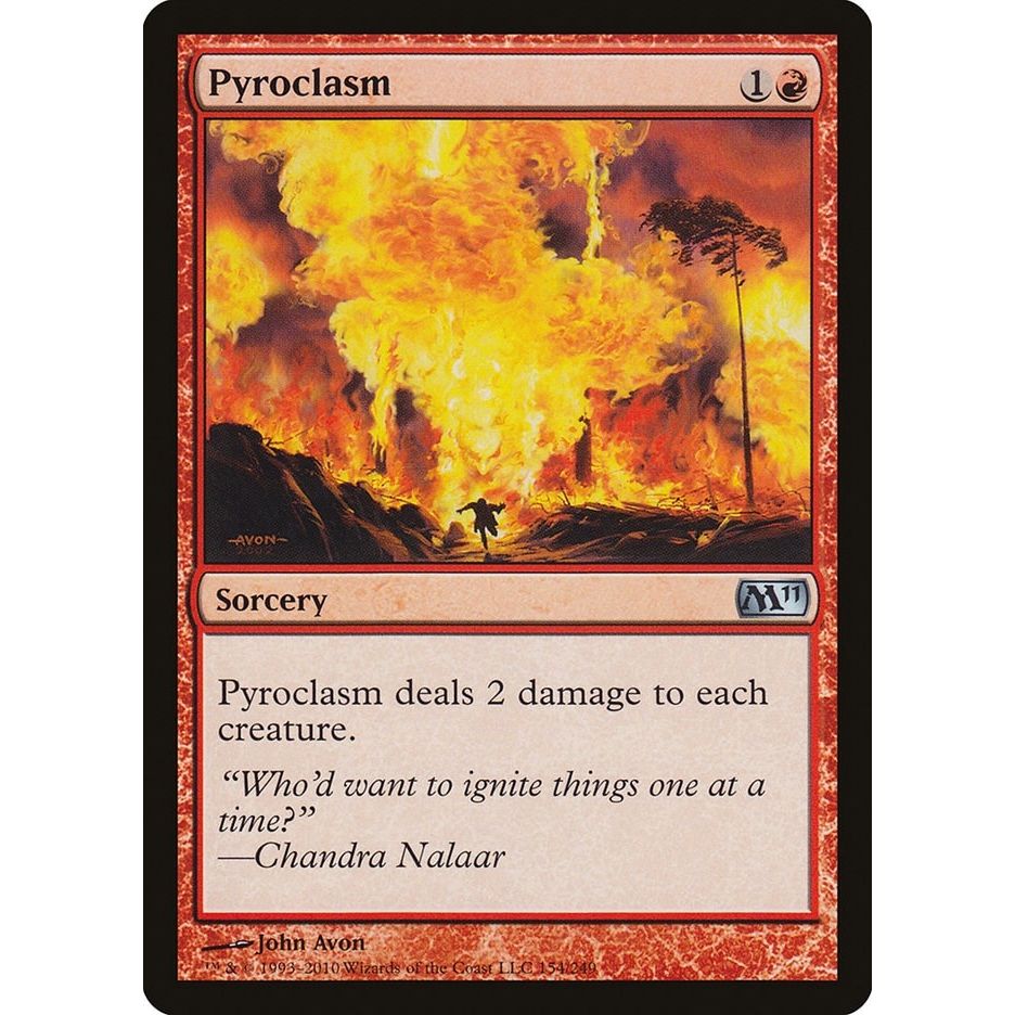 Image for Pyroclasm (154) (M11) - Magic: The Gathering