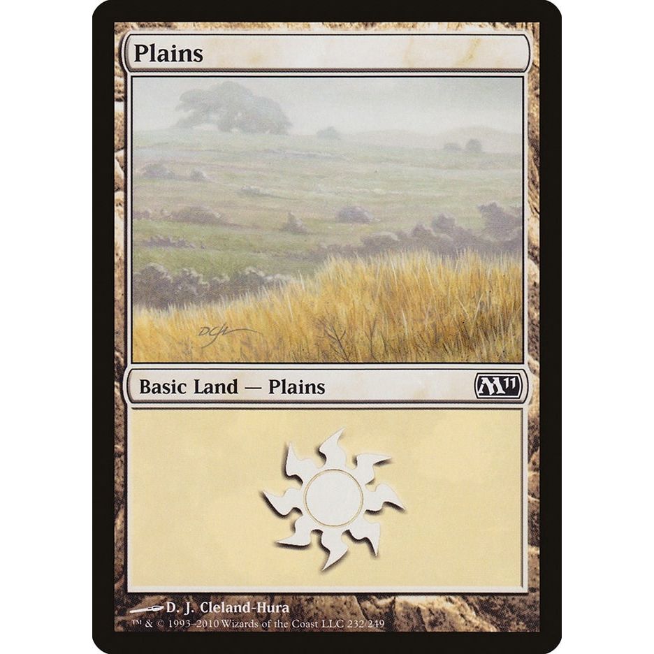 Image for Plains (232) (232) (M11) - Magic: The Gathering
