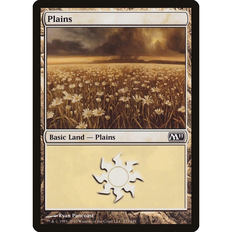 Image for Plains (233) (233) (M11) - Magic: The Gathering