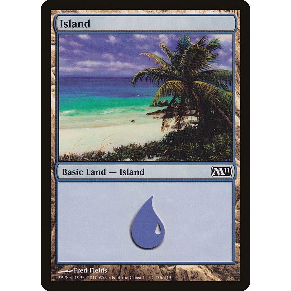 Image for Island (236) (236) (M11) - Magic: The Gathering