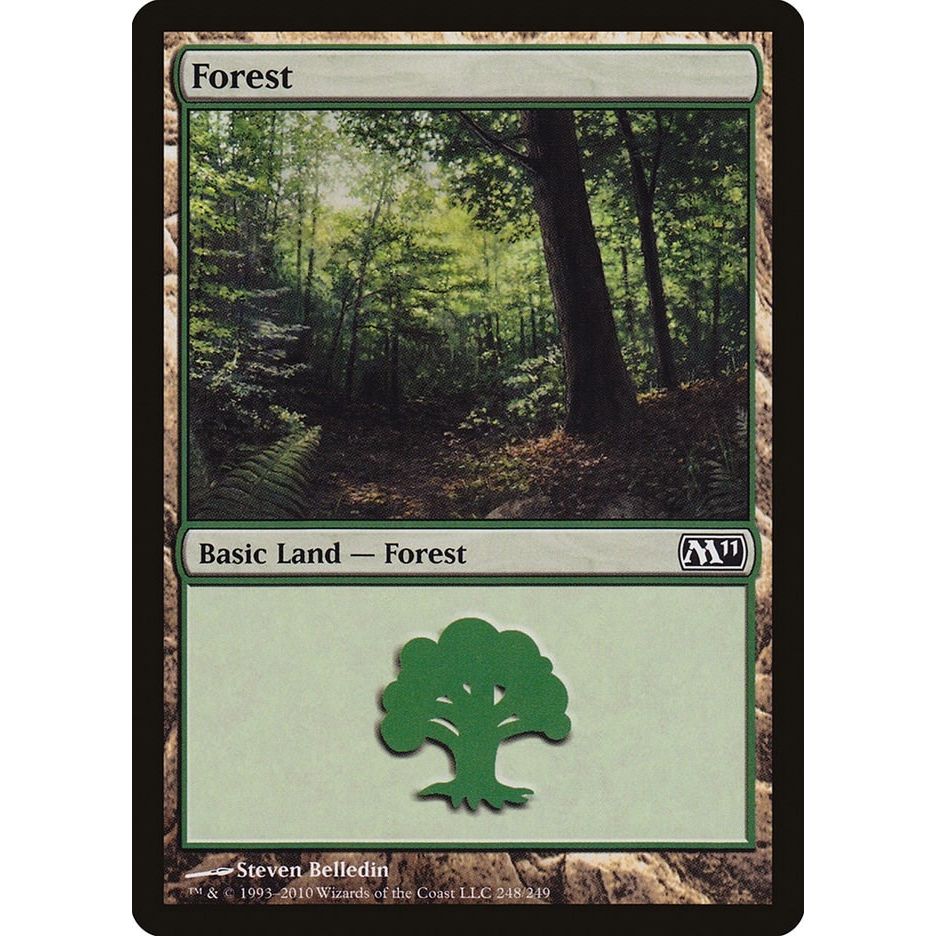 Image for Forest (248) (248) (M11) - Magic: The Gathering