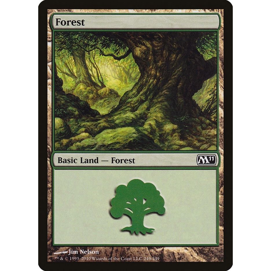 Image for Forest (249) (249) (M11) - Magic: The Gathering