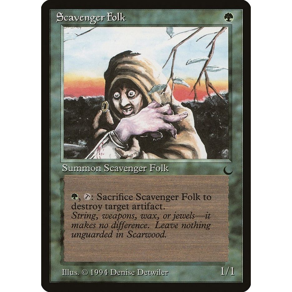 Image for Scavenger Folk (DRK) - Magic: The Gathering