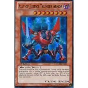 Image for Ally of Justice Thunder Armor (HA02-EN021) (HA02) - YuGiOh