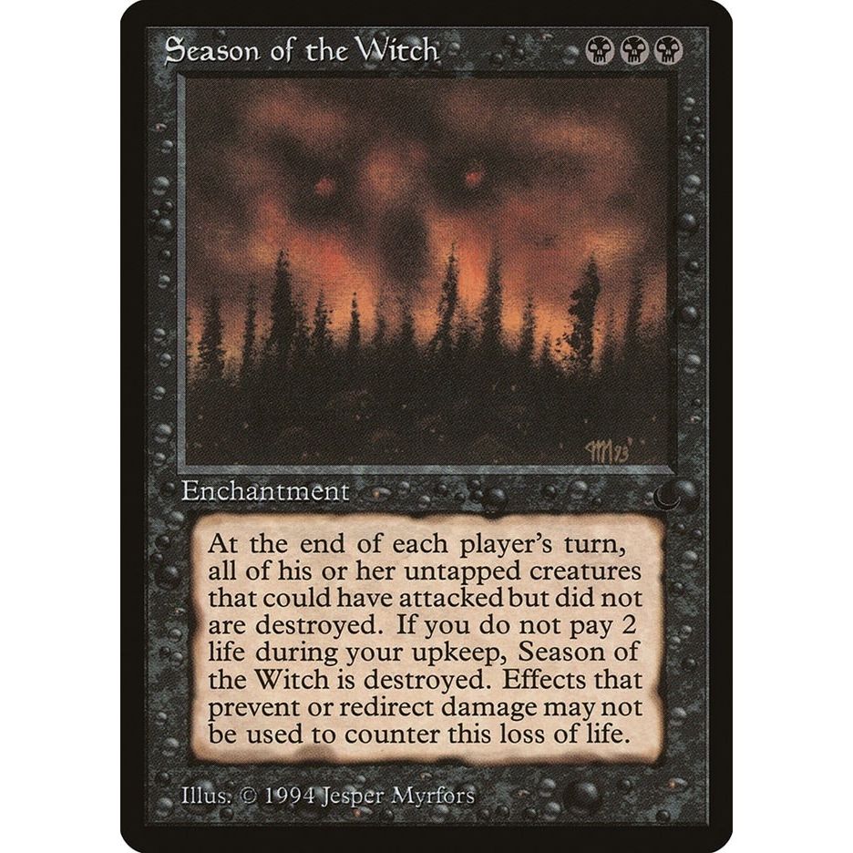 Image for Season of the Witch (DRK) - Magic: The Gathering