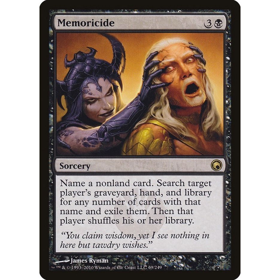 Image for Memoricide (69) (SOM) - Magic: The Gathering