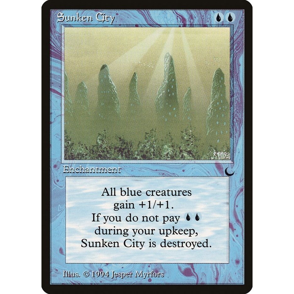 Image for Sunken City (DRK) - Magic: The Gathering